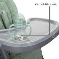 Столче за хранене Lorelli, Party, Beige leather-359qN.jpeg