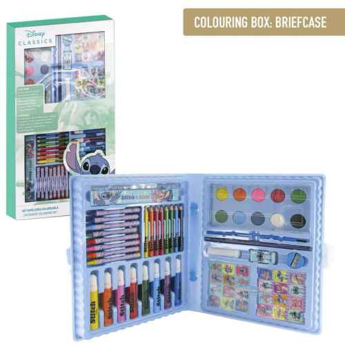 Голям комплект за оцветяване в кутия Cerda, Stitch