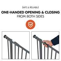 Предпазна преграда за бебе Hauck Open N Stop 2, Dark Grey-3GYrJ.jpeg