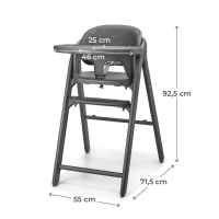 Столче за хранене KinderKraft Tino, Gray-3J7xy.jpeg