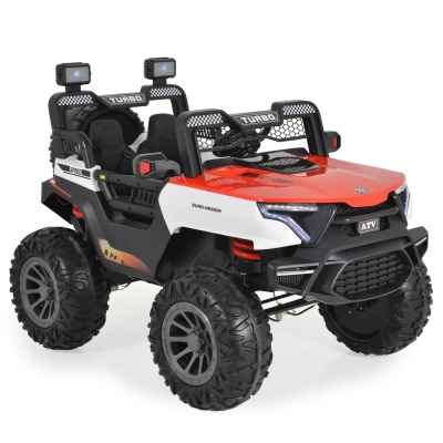 Акумулаторен джип Moni Turbo BJQ-008, червен