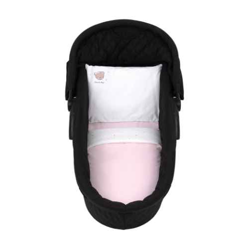Бебешки спален комплект за количка Kikka Boo 6 части, Dream Big Pink