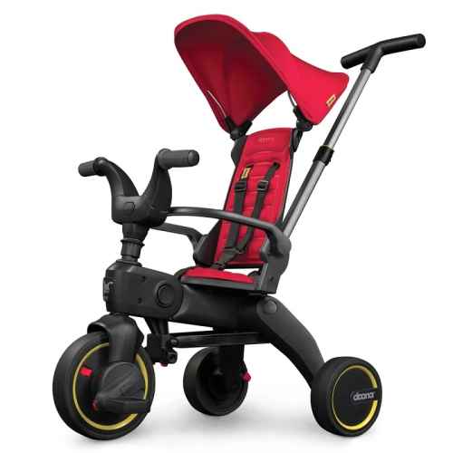 Триколка Doona Liki Trike S1, червена