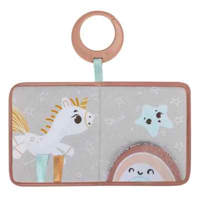 Мека текстилна книжка Tiny Love, Where Do I Travel Soft Book от серията Unicorn Wonderlands, 3м+