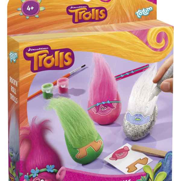 Творчески комплект Totum, Trolls, Декорирай сам камъчета с Тролчета-3lARG.jpeg