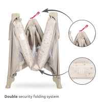 Бебешка кошара 1 ниво Lorelli Carina, Blue Stars-3mgEh.jpeg