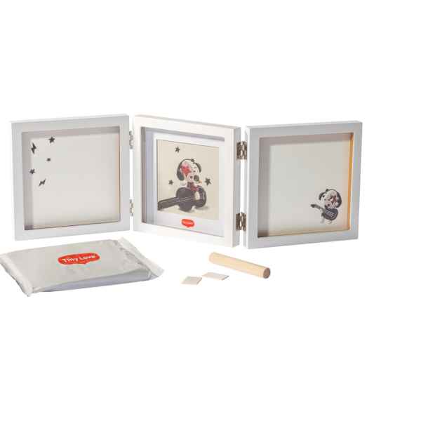 Рамка за два отпечатъка и снимка Tiny Love Tiny Creations, бяла 0м+-3ofFO.jpeg