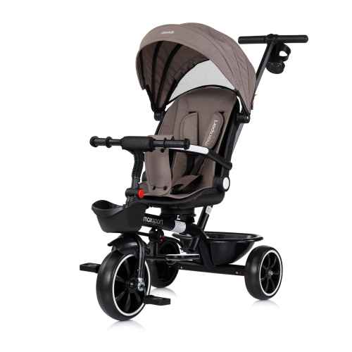 Триколка със сенник Chipolino Max Sport, тирамису