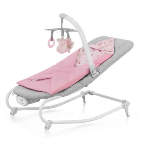 Бебешки шезлонг KinderKraft Felio 2, Розов
