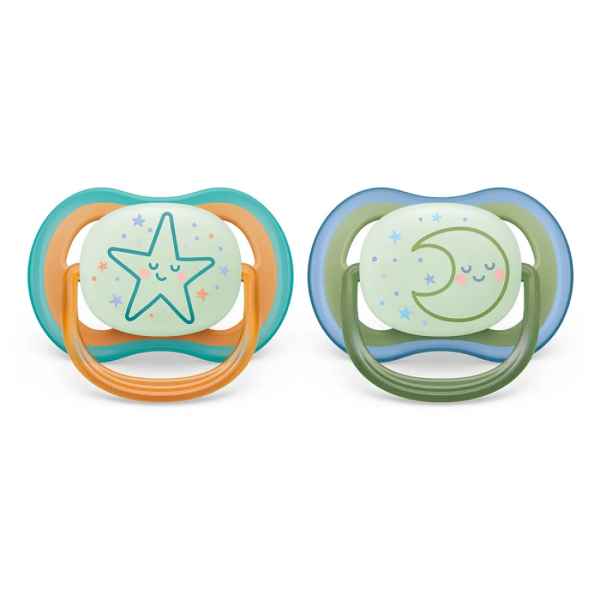 Комплект от 2 бр. светещи в тъмното ортодонтични залъгалки Philips Avent Ultra Air Night 18м+ и кутия за стерилизиране-3u04t.jpeg