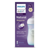 Шише за храна Philips Avent Natural Response 3.0 с биберон 1м+, 260 мл, Син-4DhnM.png