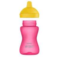 Неразливаща се чаша с твърд накрайник AVENT 18м+ 300мл, розова-4LPt1.jpg