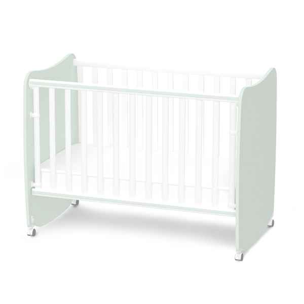 Бебешко легло Lorelli Stars 60x120 см, Бяло+Milky green-4M8y1.jpeg