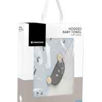 Хавлия с качулка Kikka Boo 90/90см Тери, Stripy Friends-4MguE.jpeg