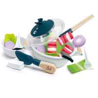 Детски готварски комплект Hape, Китайска тенджера за фондю с аксесоари, 17 части-4PBoi.jpeg