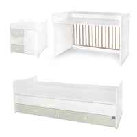 Бебешко легло Lorelli MiniMAX NEW 190/72, бяло/milky green-4PlvC.jpeg