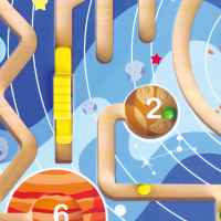 Дървен комплект за игра 2 в 1 Hape, Космически лабиринт и дъска танграм, 15 части-4ToHG.jpeg