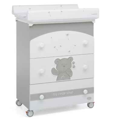 Вана, маса за повиване и скрин 3в1 Foppapedretti My little love