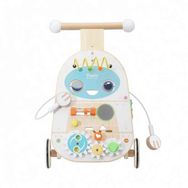 Детски дървен уокър Classic World, проходилка Робот-4V9hV.jpeg