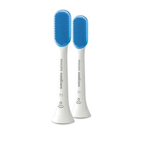 Накрайник за почистване на език Philips Sonicare TongueCare+ BrushSync, бял