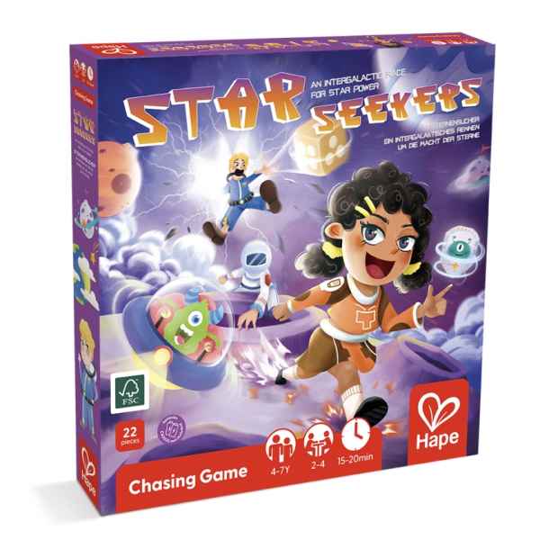 Настолна игра Hape, Междугалактическа надпревара за звездна сила, 22 части-4awUV.jpeg