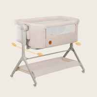 Бебешка кошара Next to me 3 в 1 Lionelo Leonie Plus люлееща се, Beige Sand-4b85a.jpeg