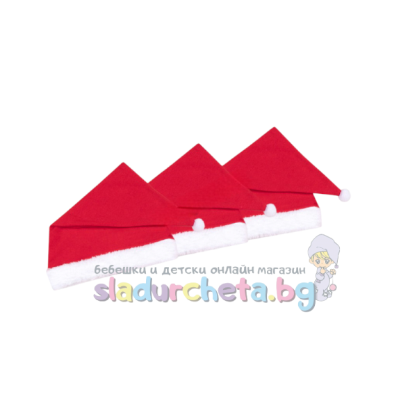 Бебешка шапка Светли, червена-4bRYS.png