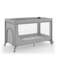 Бебешка сгъваема кошара KinderKraft LEODY UP, с аксесоари, Grey-4gHs2.jpeg
