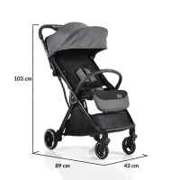 Бебешка лятна количка Cangaroo Easy fold, сивa-4osY7.jpeg