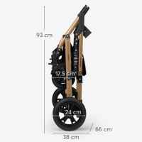 Комбинирана бебешка количка 3в1 Kikka Boo Amaia, Mint 2024-4p2aH.jpeg