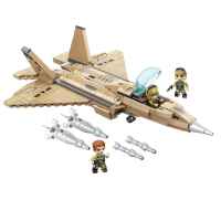 Конструктор Qman, Изтребител Thunderbolt, 376 части-4sl6A.jpeg