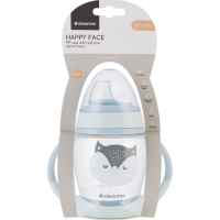 Чаша със силиконов накрайник Kikka Boo Happy face, Blue 200мл-4v4wS.jpeg
