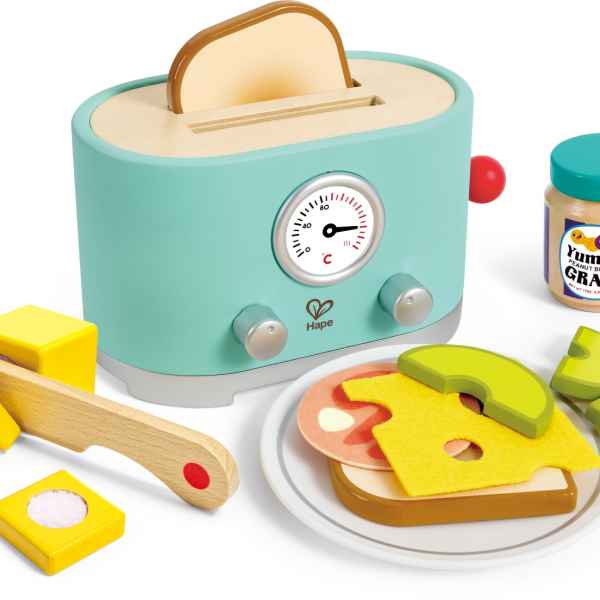 Комплект за игра Hape, тостер с аксесоари, 15 части-55xcv.jpeg