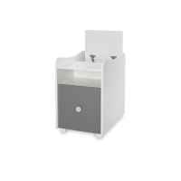 Бебешко легло Lorelli Trend Plus New 3-box, Бяло/ stone grey-56UKV.jpeg