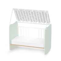 Бебешко легло Lorelli Stars 60x120 см, Бяло+Milky green-58kn4.jpeg