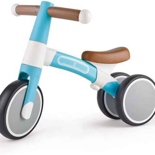 Колело за баланс Hape Vespa, Светлосиньо
