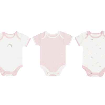 Комплект 3 бр. бебешко боди Kikka Boo, 0-3м Hedge-hugs
