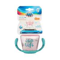 Нетечаща чаша с дръжки и мек накрайник Canpol Sea Life 9м+ 230 мл розова-5Bwqh.jpg
