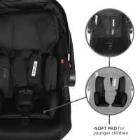 Комбинирана бебешка количка 3в1 Lorelli Bianca, Pink-5DDJL.jpeg