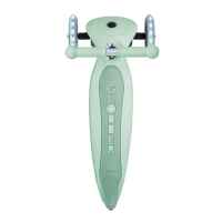 Сгъваема еко тротинетка Globber Junior Foldable Lights Ecologic, Пистачио-5DpyJ.jpeg