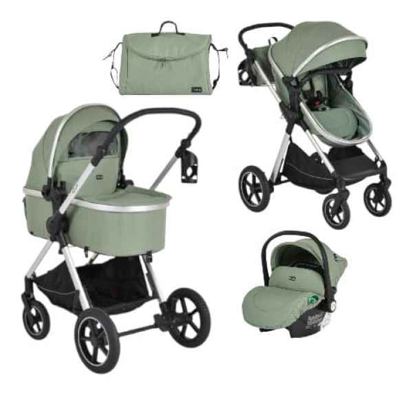 Комбинирана бебешка количка 3в1 Moni Alina, Dark-Green-5MlQl.jpeg
