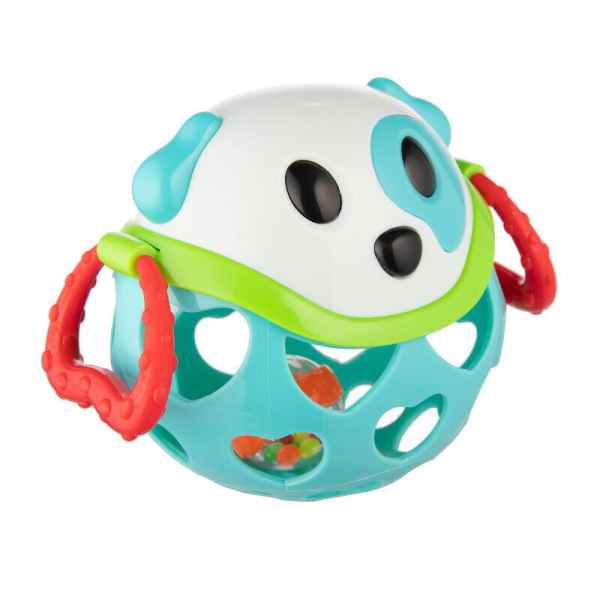 Играчка с дрънкалка Canpol Куче, тюркоаз-5NeQQ.jpg