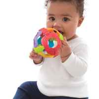 Разноцветна топка дрънкалка Playgro Shake Rattle and Roll Ball, 6м+-5UJtH.jpeg
