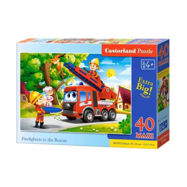 Пъзел Castorland, Пожарникари спасители 40 части-5ZAGL.jpeg