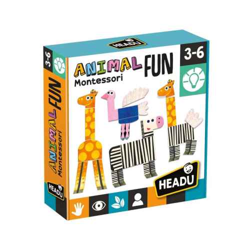Забавление с животни Headu Монтесори