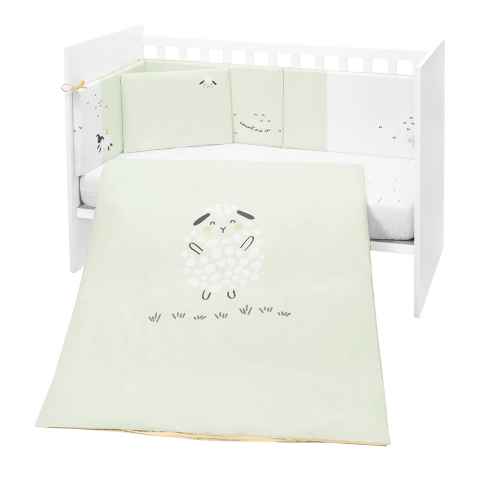 Бебешки спален комплект 6 части Kikka Boo Sleepy Sheep 60/120