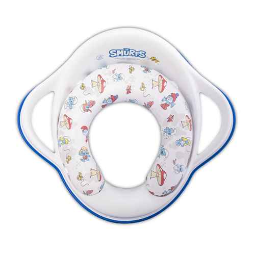 МЕКА ПРИСТАВКА С ДРЪЖКИ Lorelli THE SMURFS, WHITE