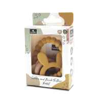 Силиконова гризалка с бук Lorelli ЗАЙЧЕ, YELLOW-5ebeg.jpeg