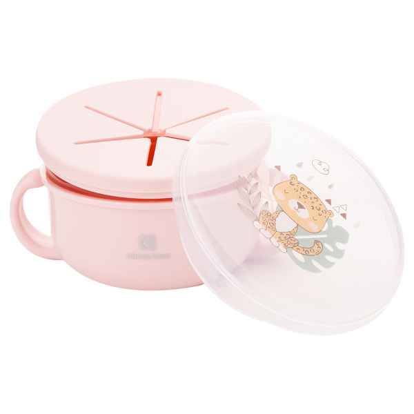 Купа за снак 2в1 Kikka Boo Savanna, Pink-5fSta.jpg