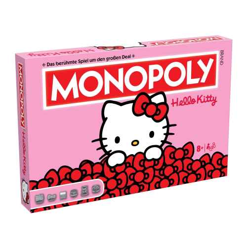 Настолна игра Winning Moves, Monopoly, Hello Kitty